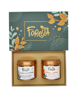 Darilna škatla s kavo in čajem